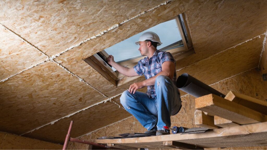 Attic Inspection and Moisture Signs